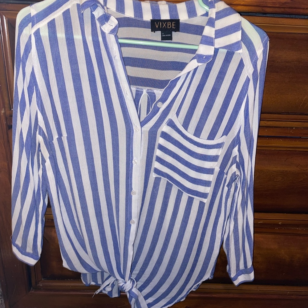Front tie shirt